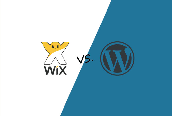Wix и Wordpress - сравнение платформ для создания сайта.