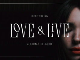Шрифт Love & Live бесплатно
