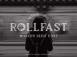 Шрифт Rollfast бесплатно
