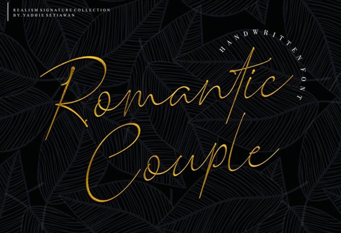 Шрифт Romantic Couple бесплатно