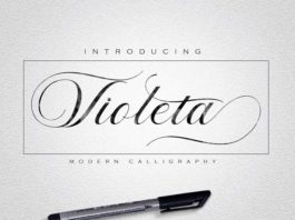 Шрифт Violeta бесплатно