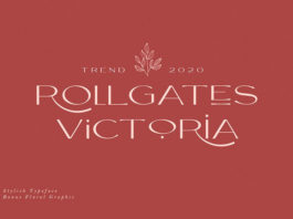 Шрифт Rollgates Victoria бесплатно