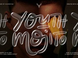 Шрифт Youth Mojito бесплатно